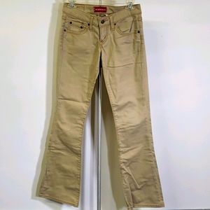 Levi's Super Low Stretch Cotton Pants Flare Women'